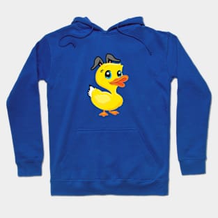 Cute Easter Bunny Duck Hoodie